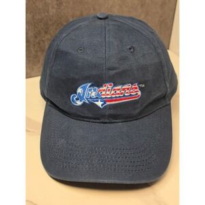 Cleveland‎ Indians Navy Blue Adjustable Baseball Cap Hat BD&A FirstEnergy Logo